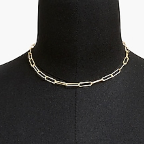 J. Crew Paperclip Toggle Necklace - Picture 15 of 16